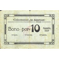 10 `Céntimos` Estercuel