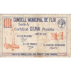 1 Peseta Flix