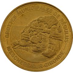 Tourist token - Monnaie de Paris - Meschers-sur-Gironde - Les grottes municipales de Régulus