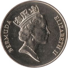 1 Dollar - Elizabeth II Cruise Ship Tourism