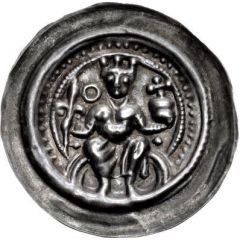 Denier Bracteate - Frederick I Altenburg