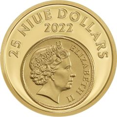 25 Dollars - Elizabeth II Kremnica gold