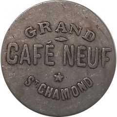 JETON 1 FRANC CAFE ST CHAMOND