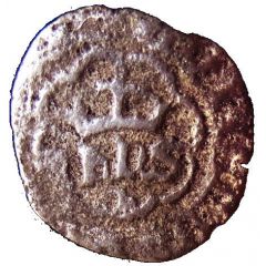 1/2 Real Preto – João I Lisboa mint
