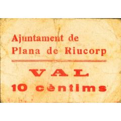 10 Céntimos Plana de Riucorp