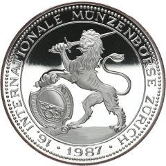 5 oz Silver Zurich Coin Fair