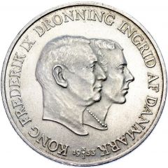 2 Kroner - Frederik IX Greenland Campaign