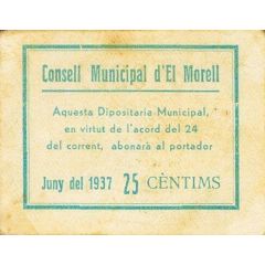 25 Céntimos El Morell