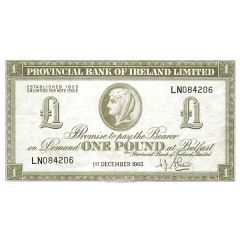 1 Pound Provincial Bank of Ireland