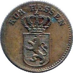 1/2 Kreuzer - William II