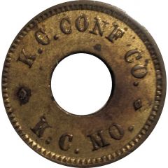 5 Cents - Trading Stamp K.C. Confidential Co.