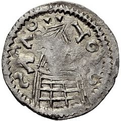 1/2 Siliqua Sirmium, bust facing right