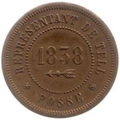 Société de tir des représentants de Tell Posse, bronze