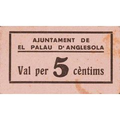 5 Céntimos El Palau d`Anglesola