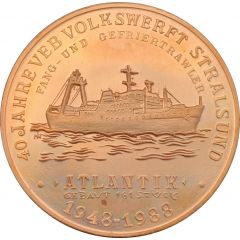 40th anniversary of the VEB Shipyard in Stralsund