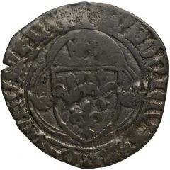 Blanc with crown - Louis XI 2nd type
