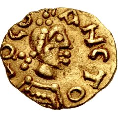Tremissis - Moneyer Dacoaldus Lieusaint mint