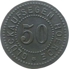 50 Pfennigs - Hörde Glückaufsegen
