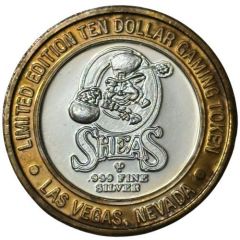 10 Dollar Gaming Token - O`Sheas Las Vegas, Nevada
