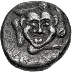 Triobol Uncertain Mint `Gorgoneion`
