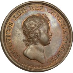 Medal - Louis XIV Conquest of Rosas - Catalonia