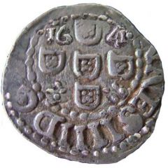 1/2 Tostão - João IV Date on both sides, Lisbon