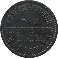 5 Pfennig - Münsingen Kommandantur des Gefangenen Lagers
