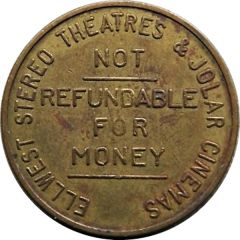 Token - Ellwest Stereo Theatres and Jolar Cinemas San Diego, California