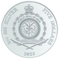5 Dollars - Charles III Volcano