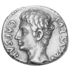 Denarius - Augustus MART VLT, Mars