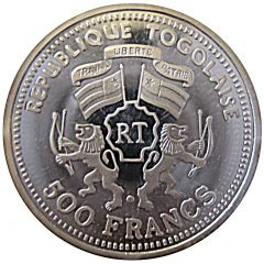 500 Francs CFA Tiger