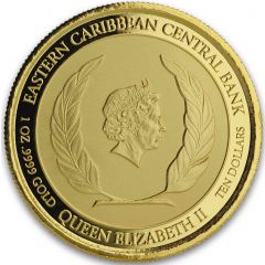 10 Dollars - Elizabeth II Diving Paradise