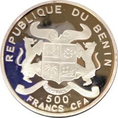 500 CFA Francs Mahatma Gandhi