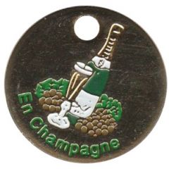 Shopping Cart Token - En Champagne