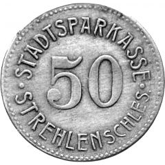50 Pfennig - Strehlen
