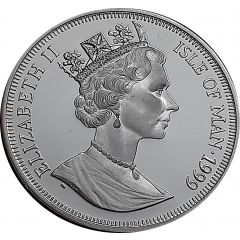 1 Crown - Elizabeth II The Queen Mother`s Honeymoon