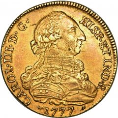 8 Escudos - Carlos III