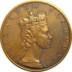 Medal - Elizabeth II Coronation South Africa set - bronze