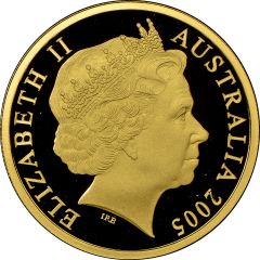 150 Dollars - Elizabeth II 4th Portrait - Malleefowl - Gold Bullion Coin