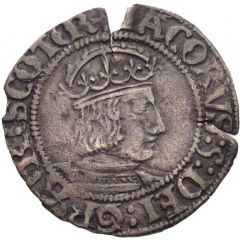 1/3 Groat - James V 2nd Coinage, Type IV