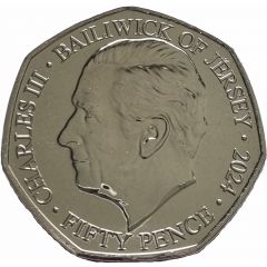 50 Pence - Charles III Saint Helier