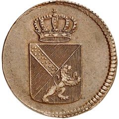 1/2 Kreuzer - Charles I Frederick