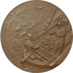 Prize medal - Carrier pigeon support Hamburg