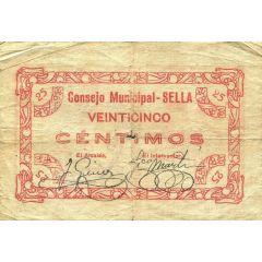 25 Céntimos Sella