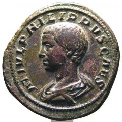 Sestertius - Philippus II PRINCIPI IVVENTVTIS S C