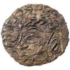 1 Hemidrachm - Anoymous Nakhshab, debased late type