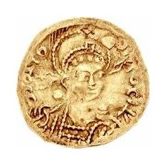 1 Tremissis In the name of Anastasius I