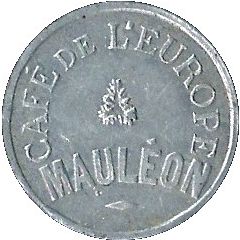 25 Centimes - Café de l`Europe Mauléon