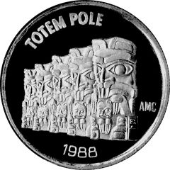 1 oz Silver - Totem Pole AMC