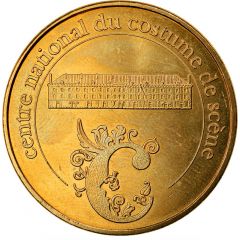 Jeton touristique - Monnaie de Paris - Moulins - Centre national du costume de scène